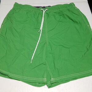 Nautica green swim shorts size large